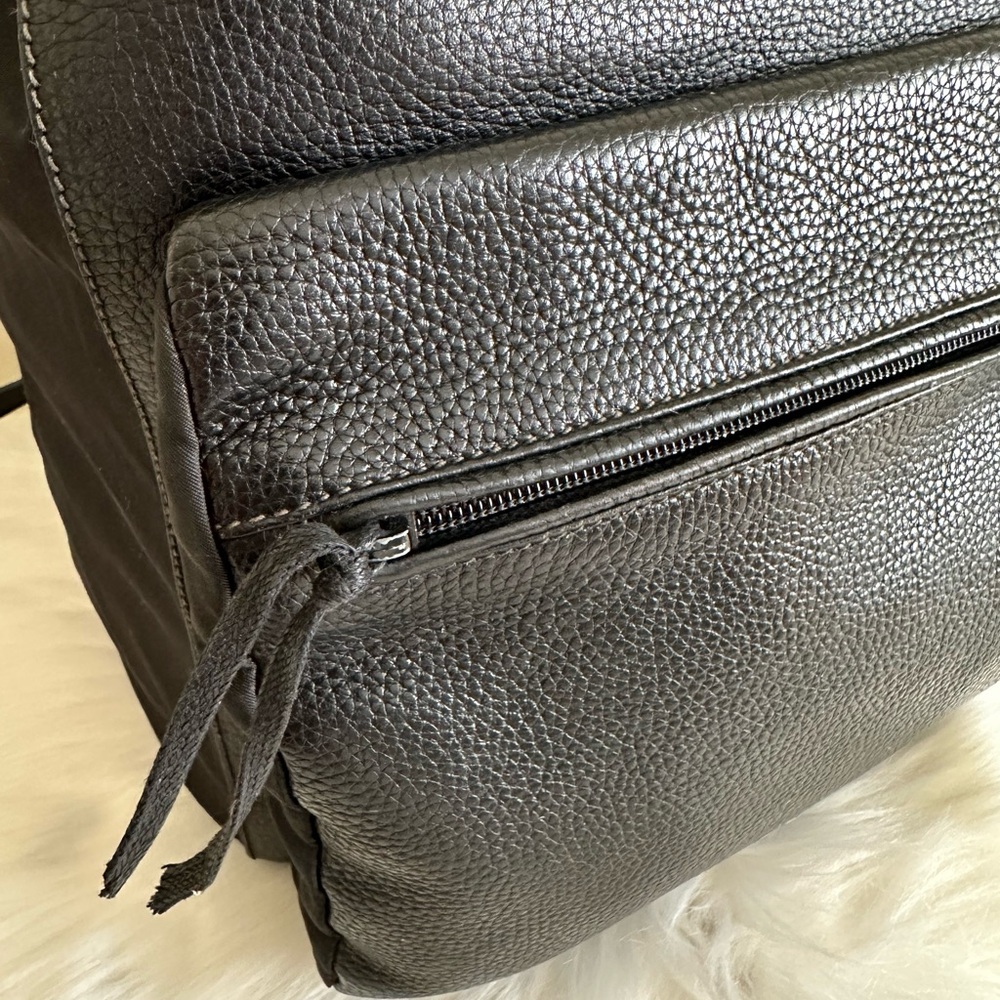 Prada Black Leather Backpack - Picture 13 of 16